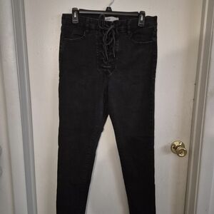 Garage Black Denim Pants